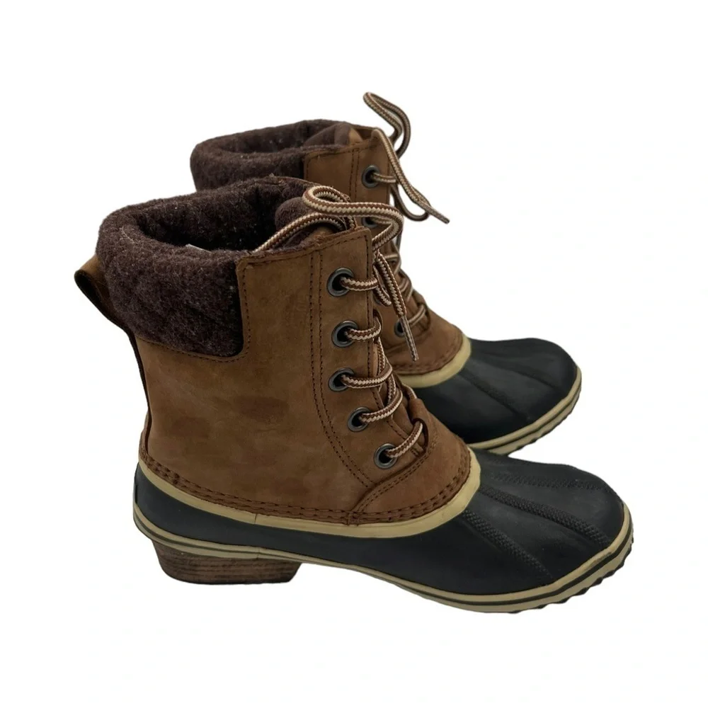 SOREL Women’s Slimpack Lace II Snow Boots 9 - Picture 7 of 12